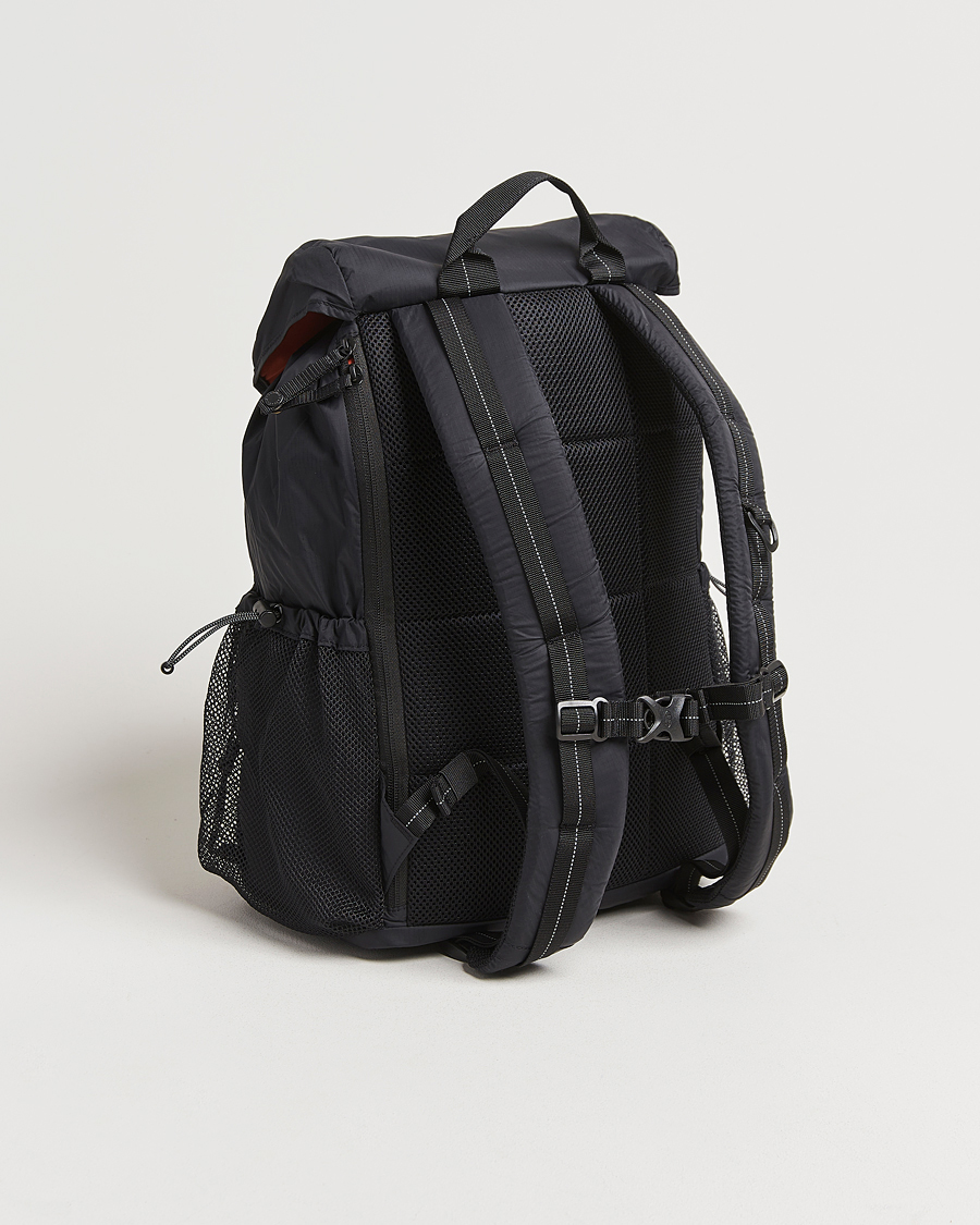 Men | Parajumpers Mitchel Nylon Ripstop Backpack Black | Parajumpers | Mitchel Nylon Ripstop Backpack Black