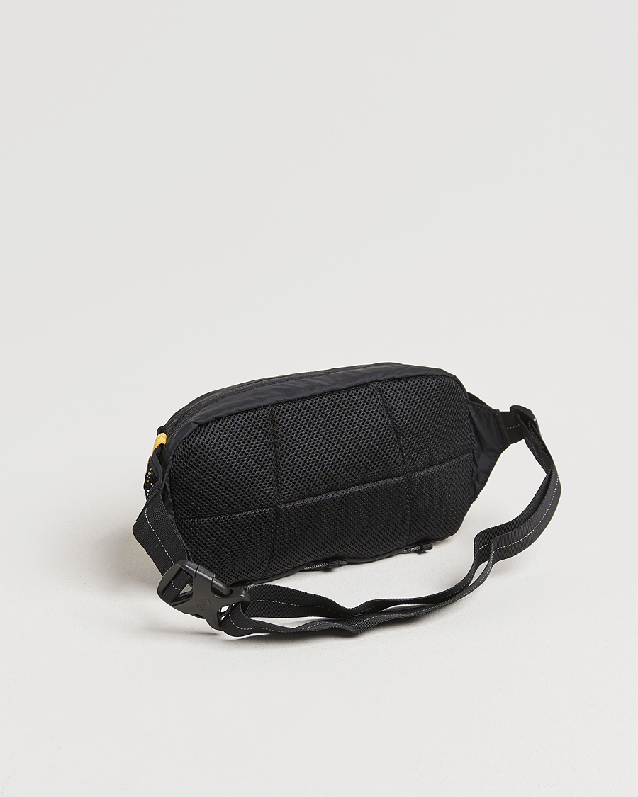 Men | Parajumpers Edric Nylon Ripstop Waistbag Black | Parajumpers | Edric Nylon Ripstop Waistbag Black