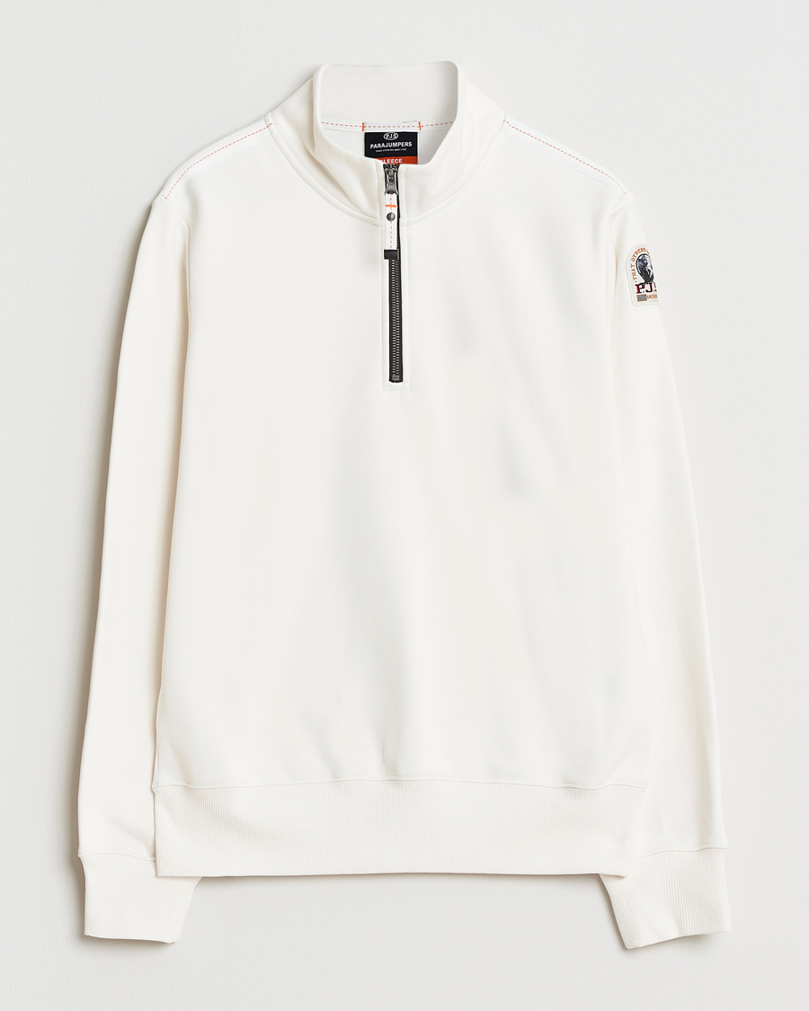 Men | Sweaters & Knitwear | Parajumpers | Broad Peak Super Easy Half Zip Sweatshirt Purity