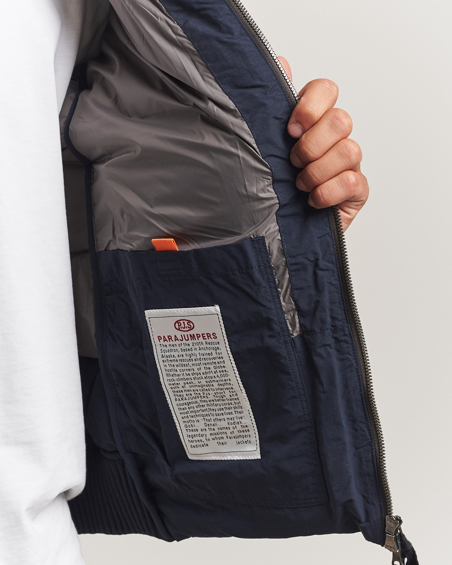 Men | Coats & Jackets | Parajumpers | Cassian Matte Down Jacket Blue Navy