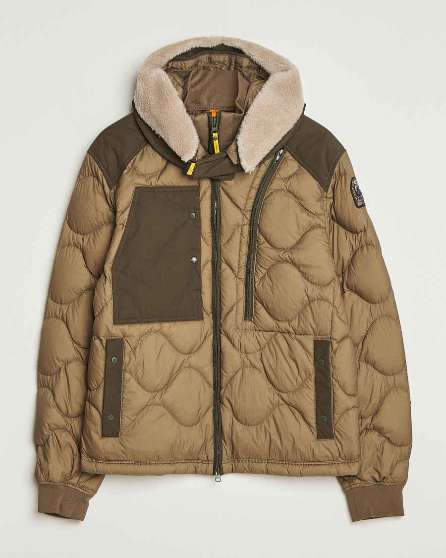 Men | Coats & Jackets | Parajumpers | Akutan Union Down Jacket Earth/Deep Moss