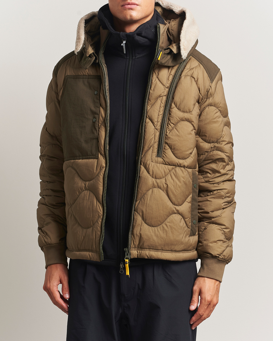 Men | Coats & Jackets | Parajumpers | Akutan Union Down Jacket Earth/Deep Moss