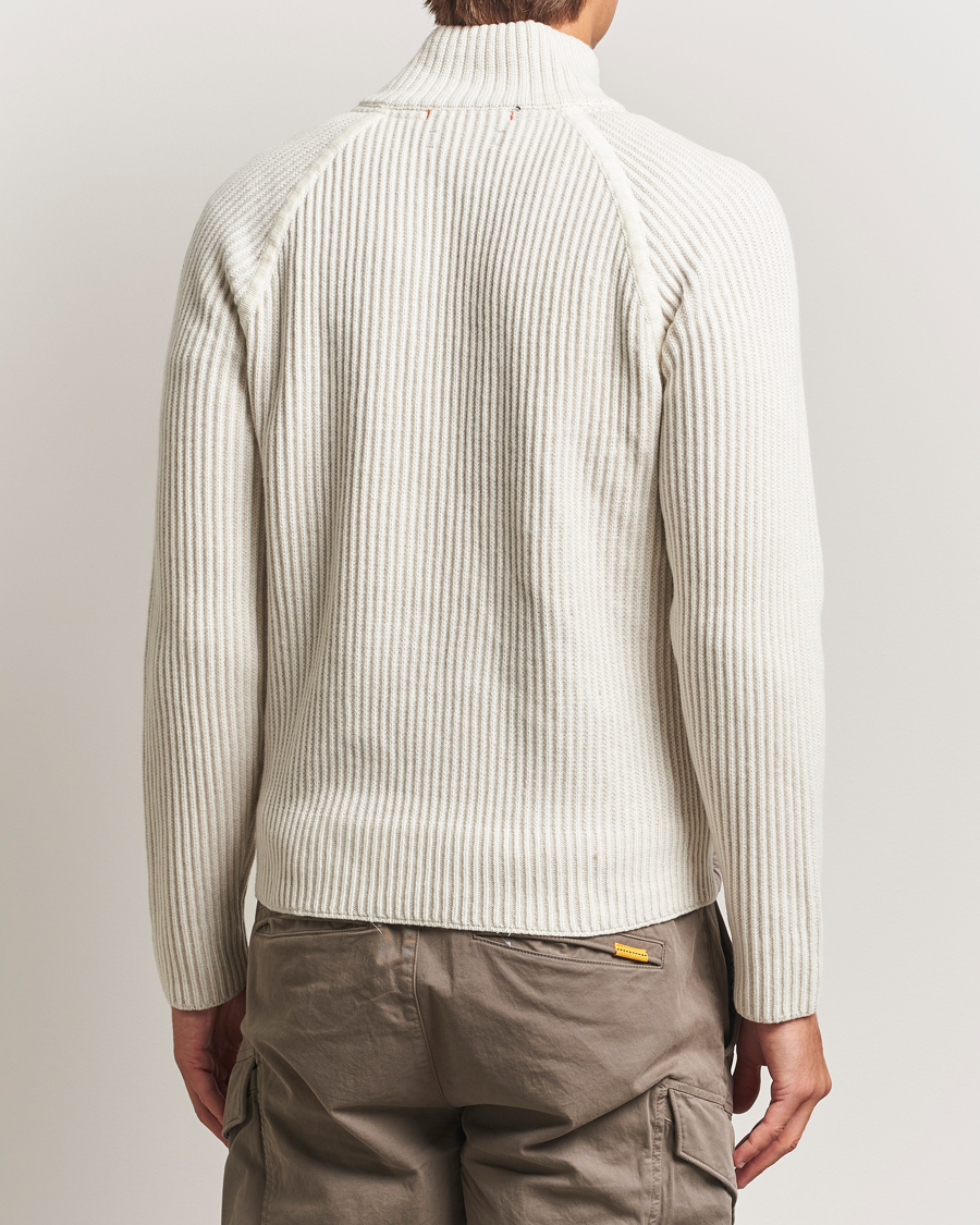 Men | Coats & Jackets | Parajumpers | Olmo Rib Knitted Hybrid Jacket Purity