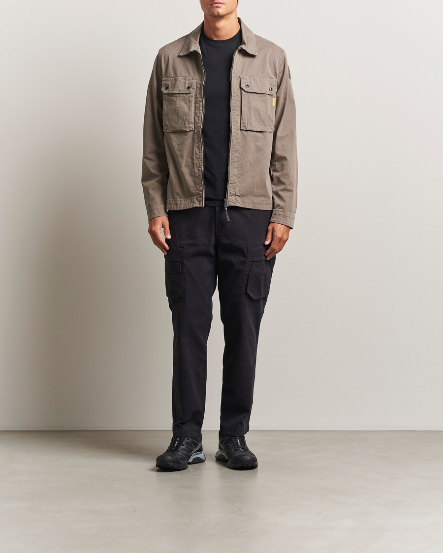 Men | Trousers | Parajumpers | Edmund Garment Dyed Claimer Pants Black