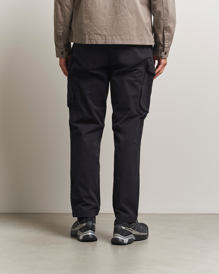 Men | Trousers | Parajumpers | Edmund Garment Dyed Claimer Pants Black