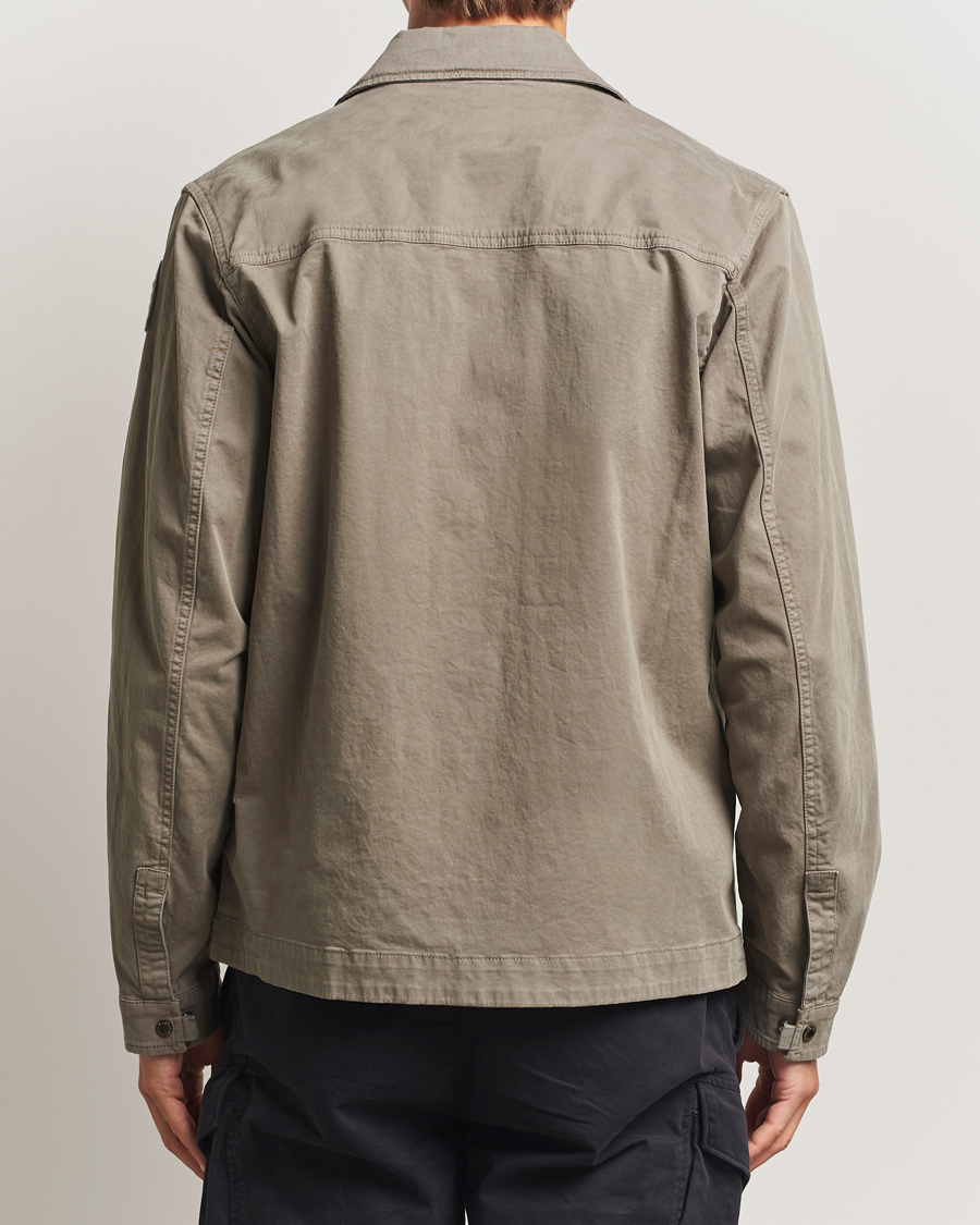 Men | Coats & Jackets | Parajumpers | Tel Garment Dyed Claimer Shirt Jacket Olive Grey