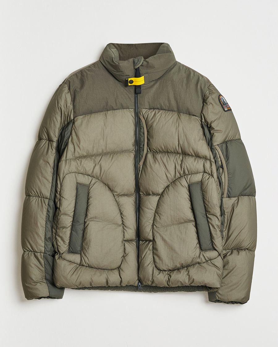 Men | Coats & Jackets | Parajumpers | Yari Mountain Out Loud Down Jacket Olive Grey