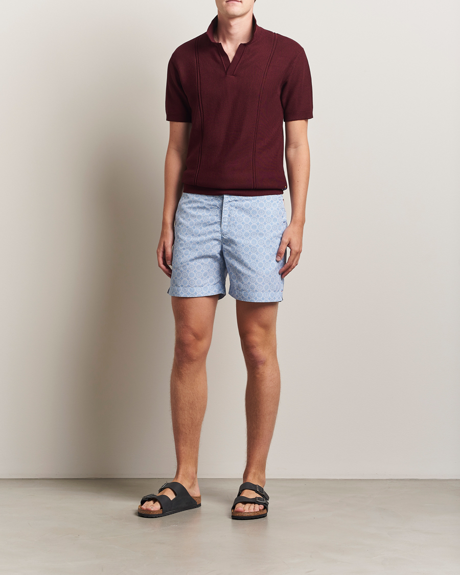 Men | Swimwear | Orlebar Brown | Bulldog Alchemy Swimshorts Wave Blue