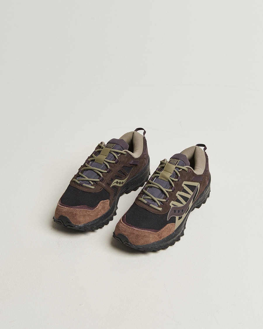 Men | Saucony Grid Peak Trail Sneaker Black/Wine | Saucony | Grid Peak Trail Sneaker Black/Wine