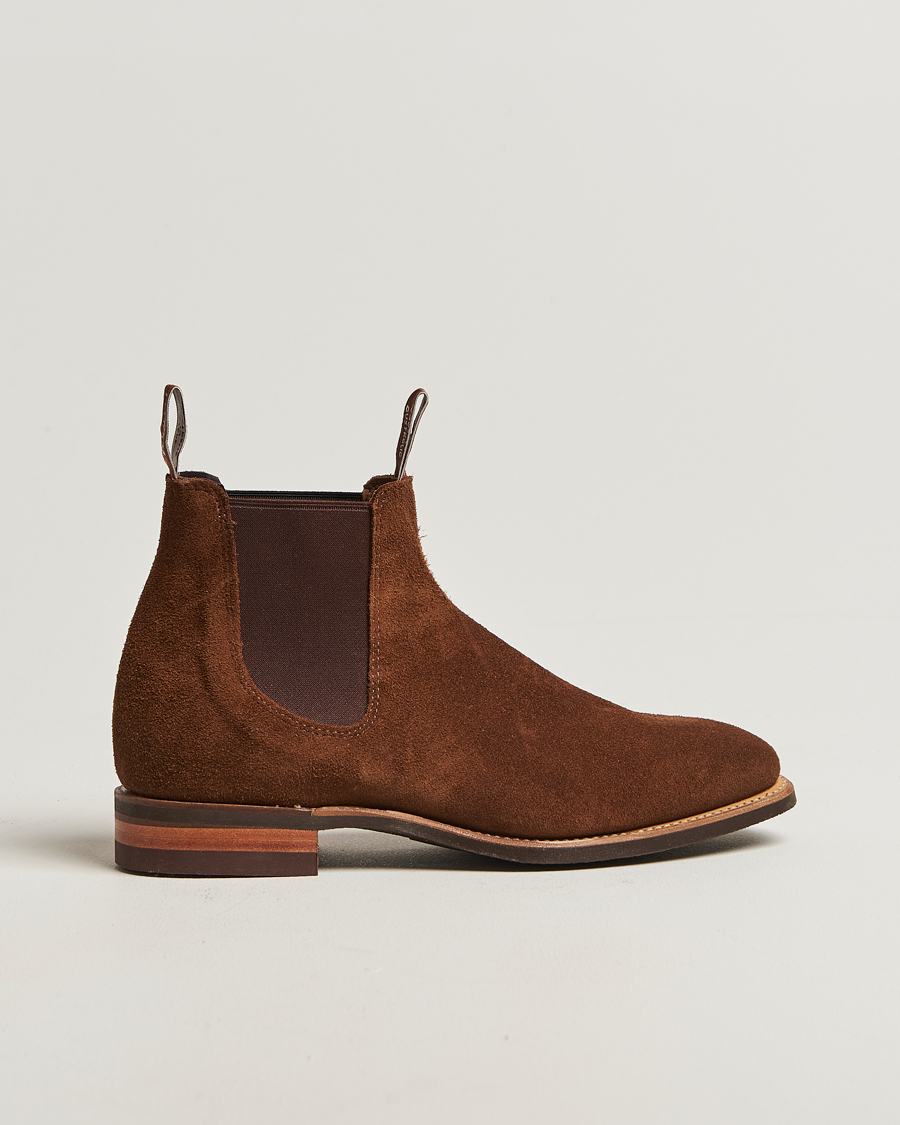 Men | Boots | R.M.Williams | Comfort Craftsman G Boot Dark Cedar Suede