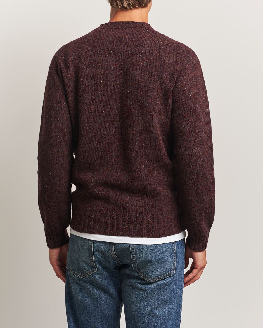 Men | Sweaters & Knitwear | Harley Of Scotland | Donegal Wool Crewneck Lewis