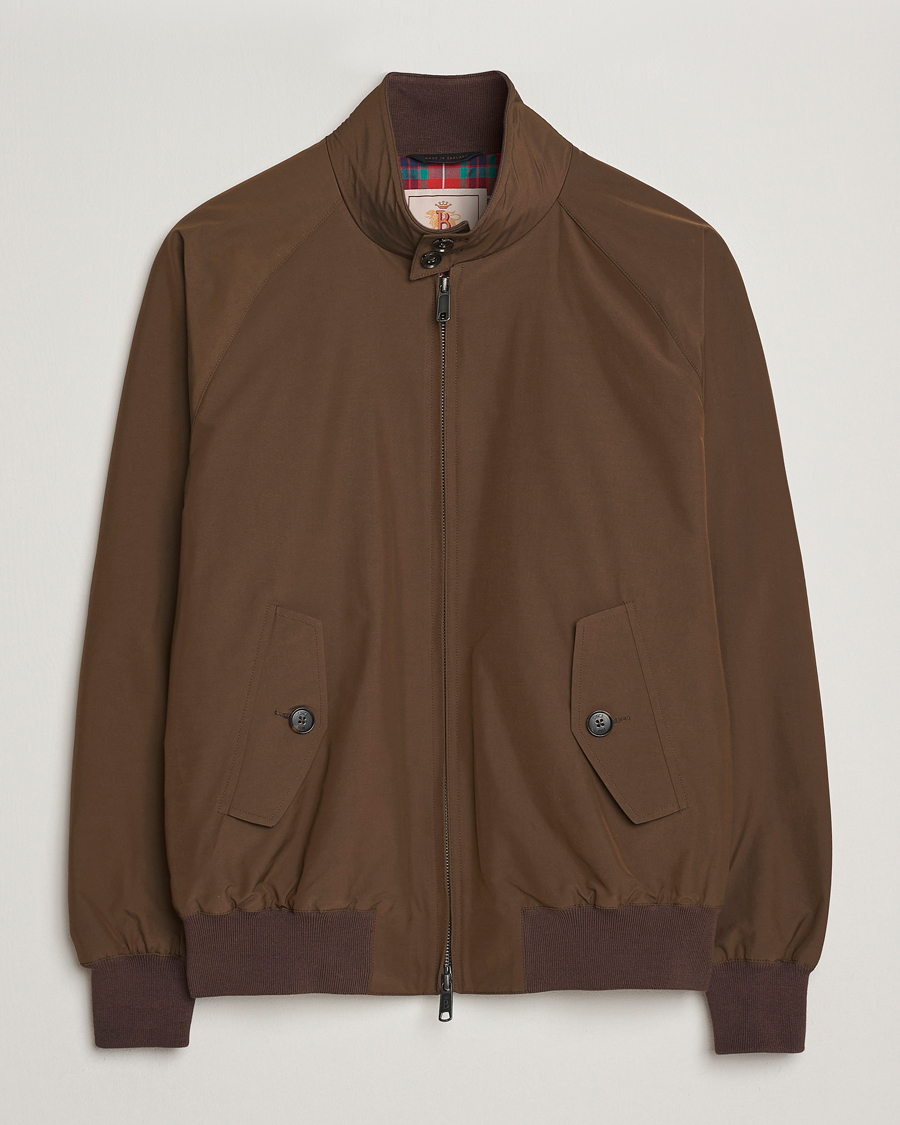 Men | Coats & Jackets | Baracuta | G9 Original Harrington Jacket Slate Black