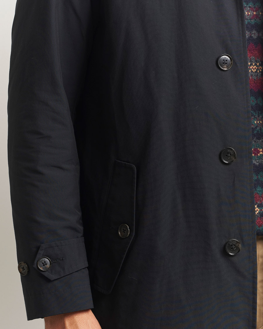 Men | Coats & Jackets | Baracuta | G10 Detachable Cloth Coat Dark Navy
