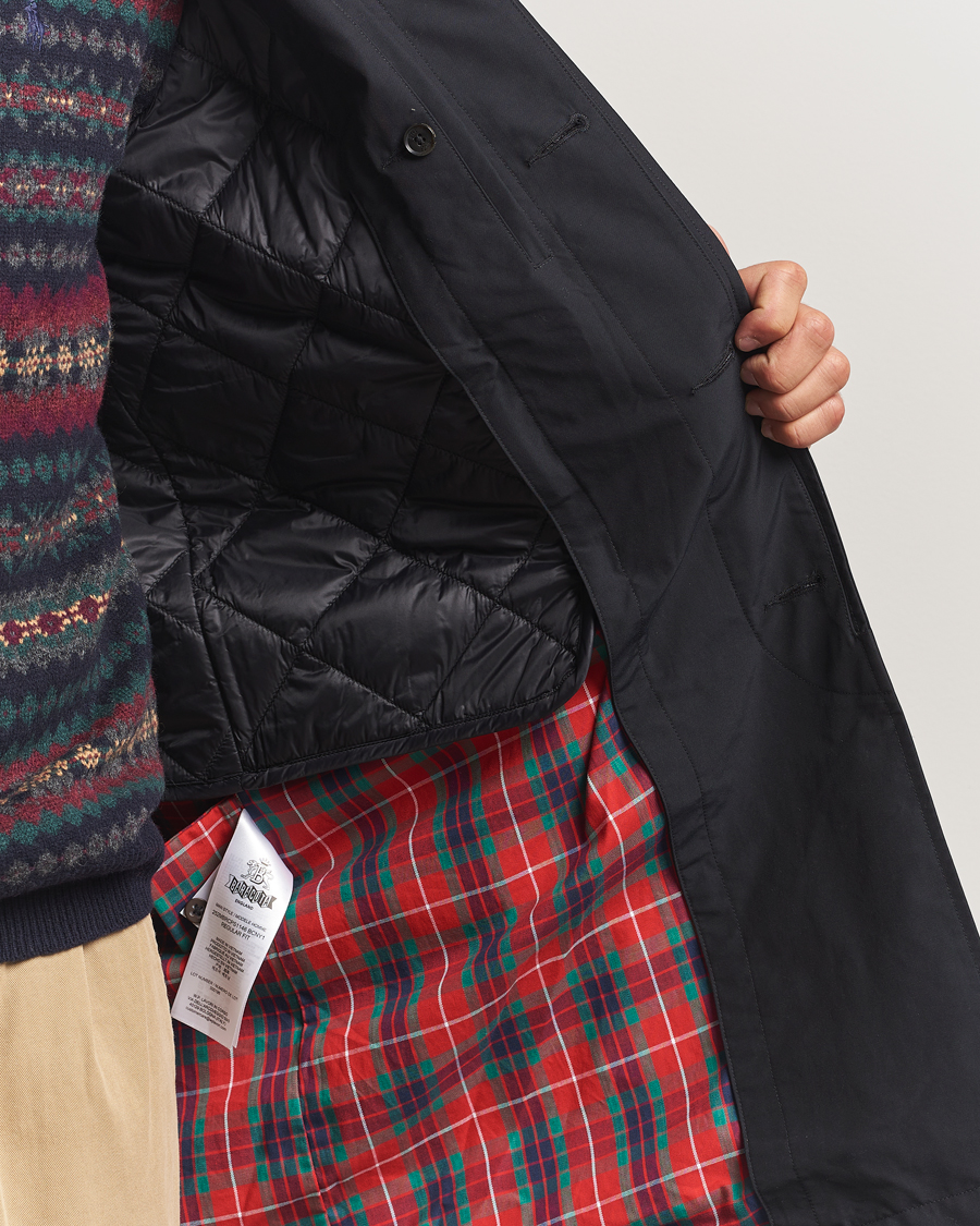 Men | Coats & Jackets | Baracuta | G10 Detachable Cloth Coat Dark Navy