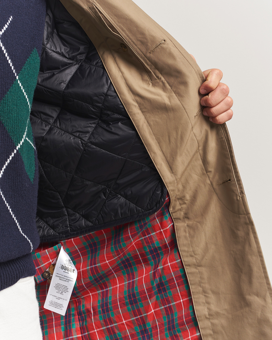 Men | Coats & Jackets | Baracuta | G10 Detachable Cloth Coat Tan