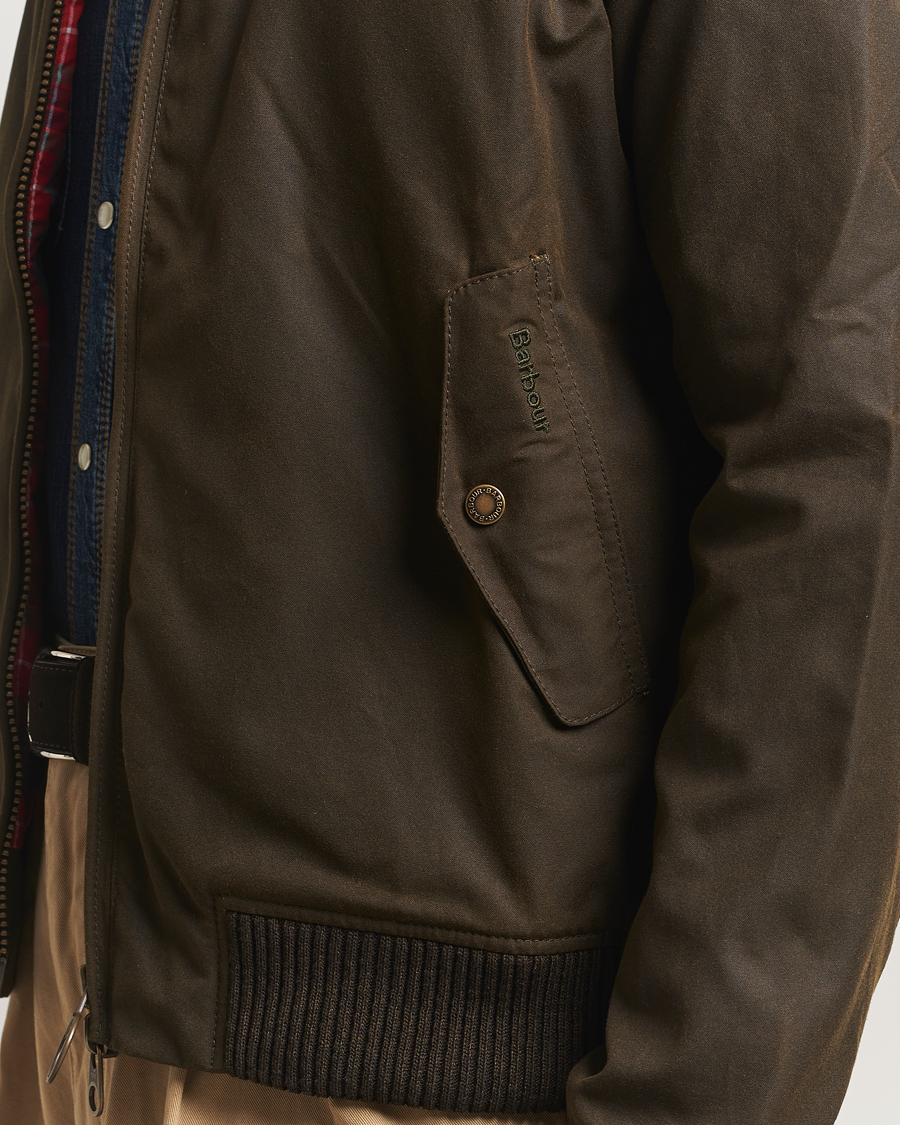Men | Coats & Jackets | Baracuta | Barbour x Porton Waxed Jacket Olive