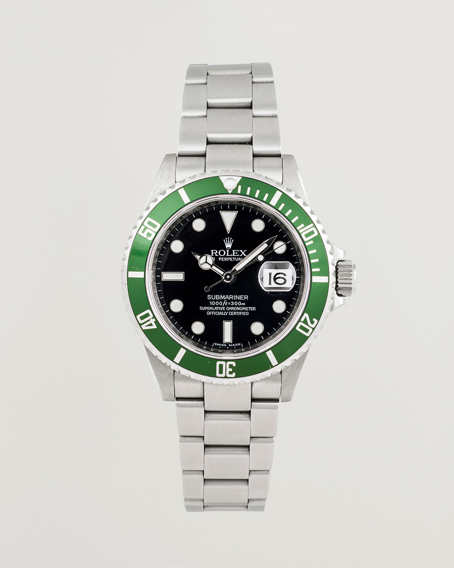 Men | Rolex Pre-Owned Submariner Kermit | Rolex Pre-Owned | Submariner Kermit