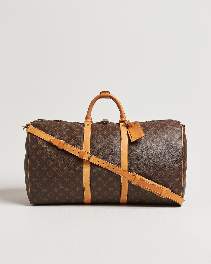 Men | Pre-Owned & Vintage Bags | Louis Vuitton Pre-Owned | Keepall Bandoulière 55 Monogram