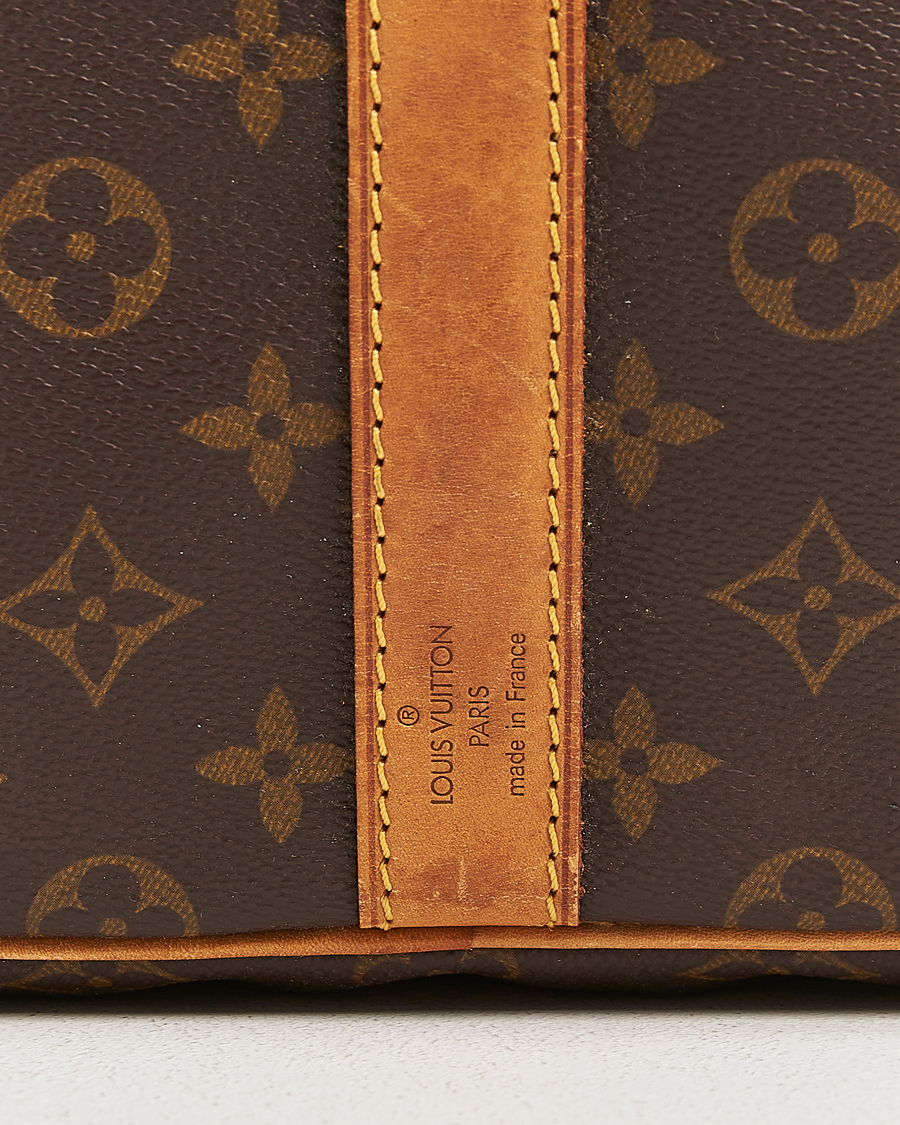 Men | Pre-Owned & Vintage Bags | Louis Vuitton Pre-Owned | Keepall Bandoulière 55 Monogram