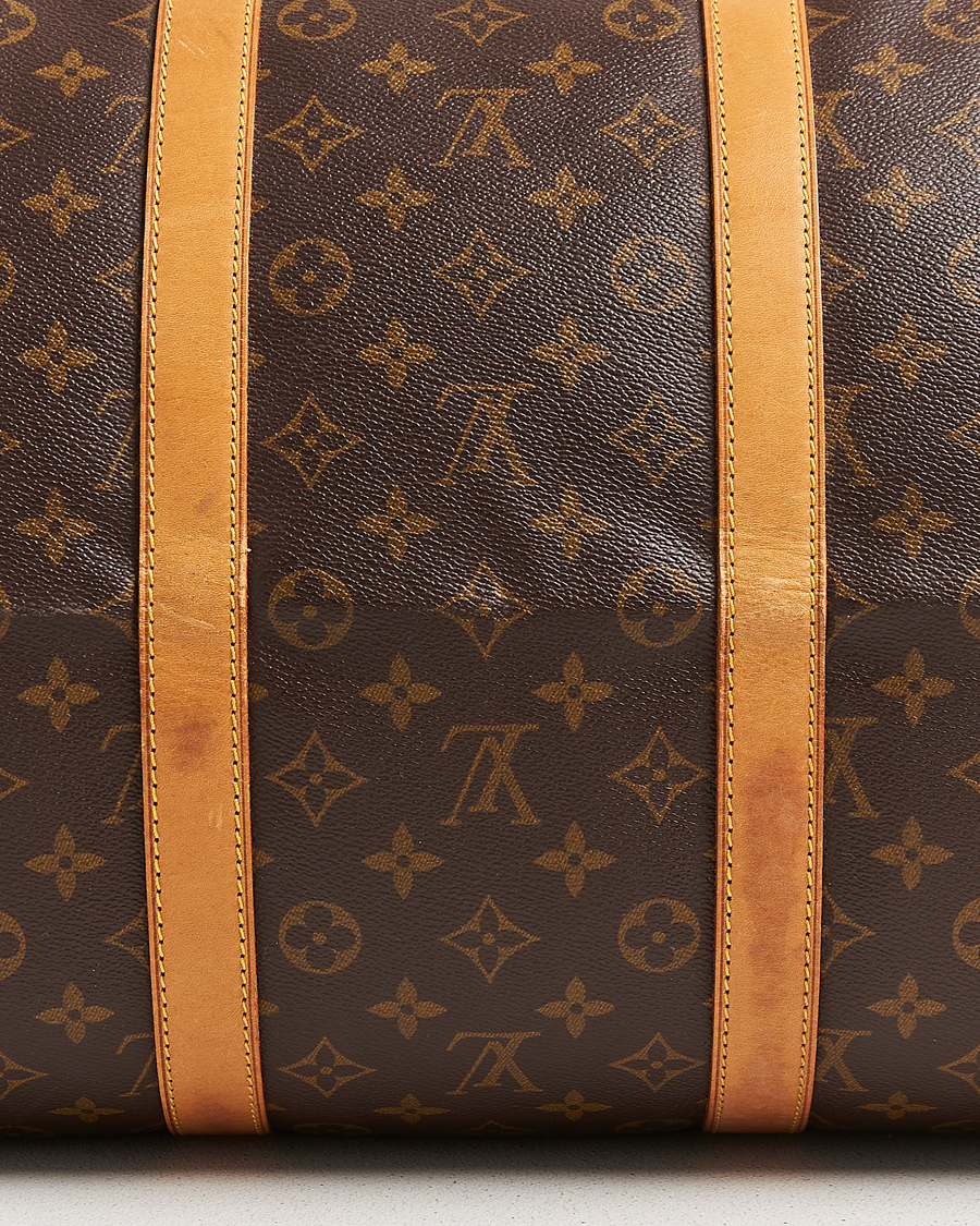 Men | Pre-Owned & Vintage Bags | Louis Vuitton Pre-Owned | Keepall Bandoulière 55 Monogram