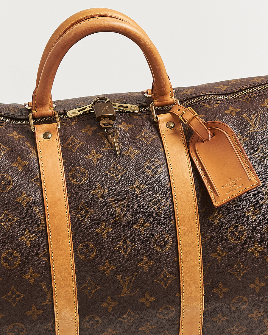 Men | Pre-Owned & Vintage Bags | Louis Vuitton Pre-Owned | Keepall Bandoulière 55 Monogram