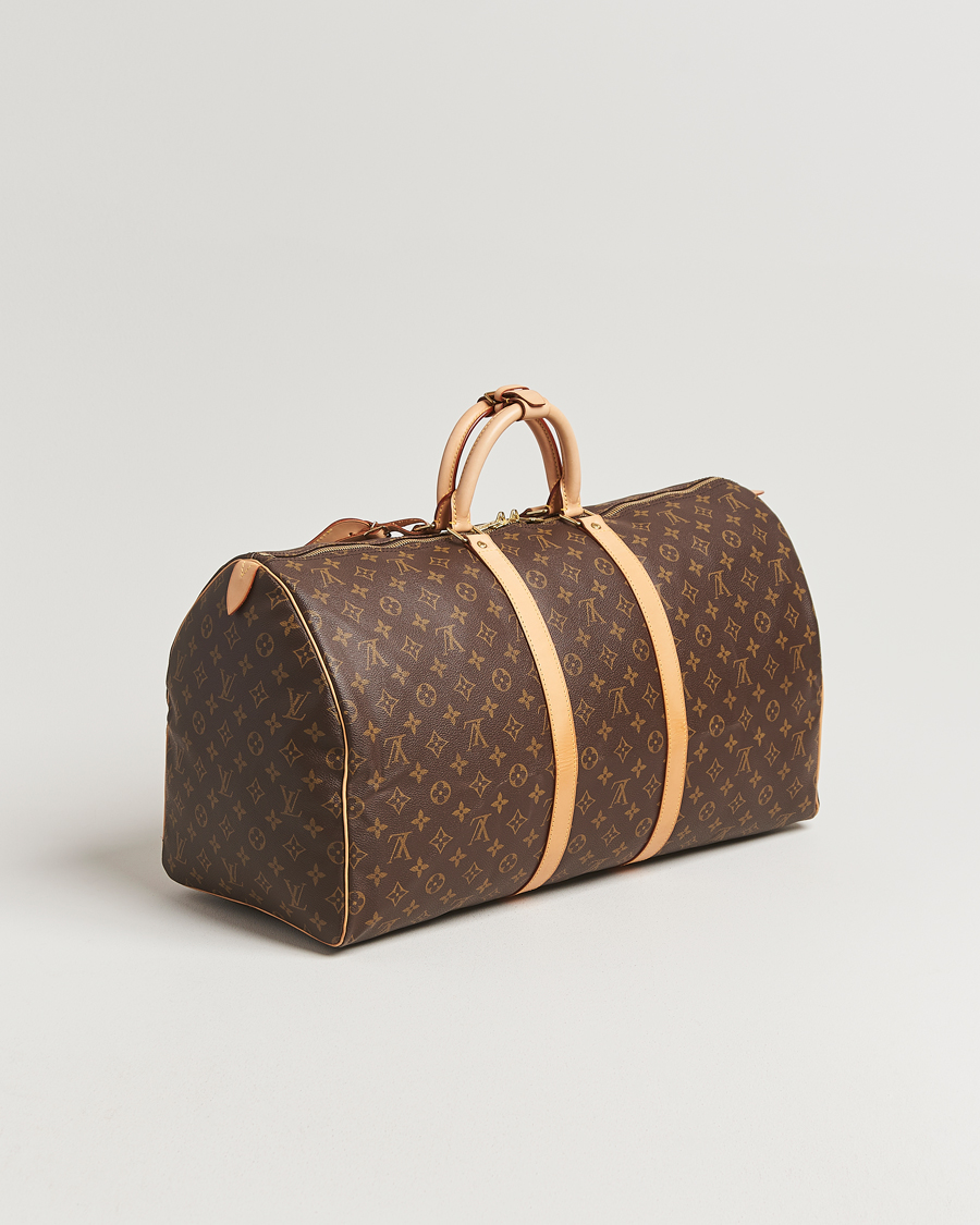 Men | Louis Vuitton Pre-Owned Keepall 55 Monogram | Louis Vuitton Pre-Owned | Keepall 55 Monogram