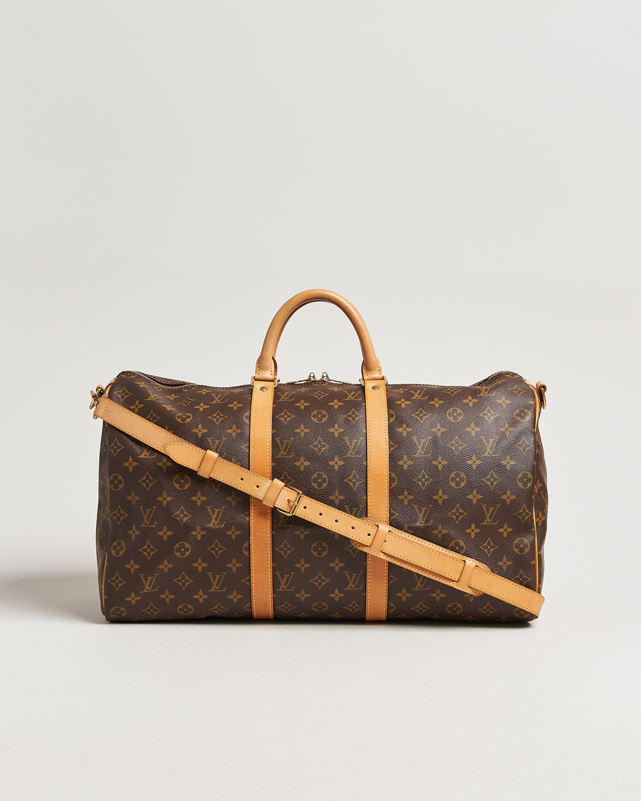 Men | Louis Vuitton Pre-Owned Keepall Bandoulière 50 Monogram | Louis Vuitton Pre-Owned | Keepall Bandoulière 50 Monogram