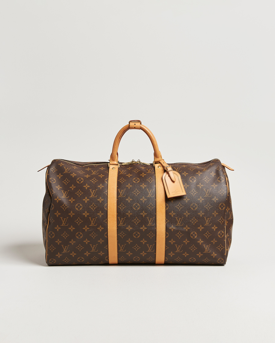 Men | Louis Vuitton Pre-Owned Keepall 50 Monogram | Louis Vuitton Pre-Owned | Keepall 50 Monogram