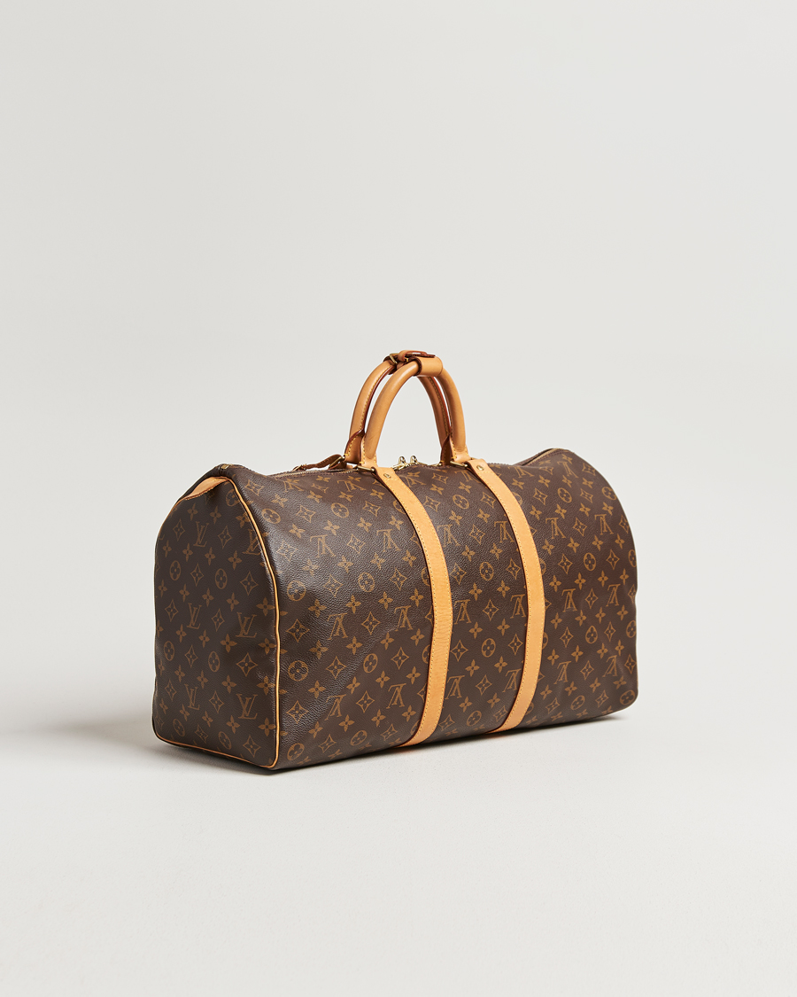 Men | Louis Vuitton Pre-Owned Keepall 50 Monogram | Louis Vuitton Pre-Owned | Keepall 50 Monogram