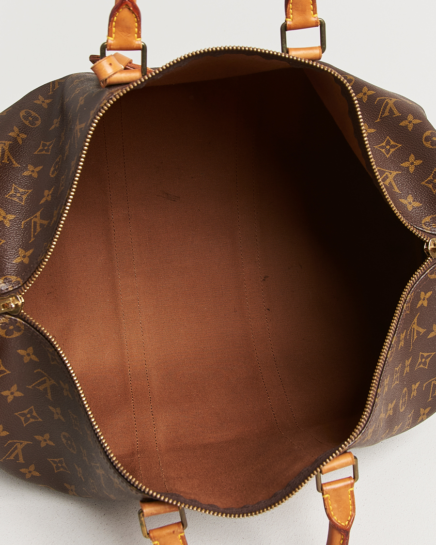Men | Pre-Owned & Vintage Bags | Louis Vuitton Pre-Owned | Keepall 50 Monogram