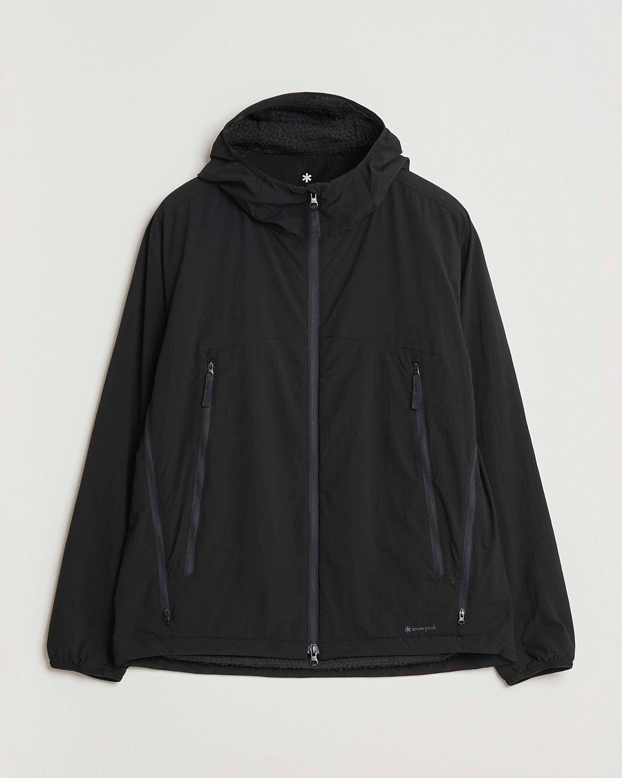 Snow Peak Breathable Insulated Jacket Black at CareOfCarl.com