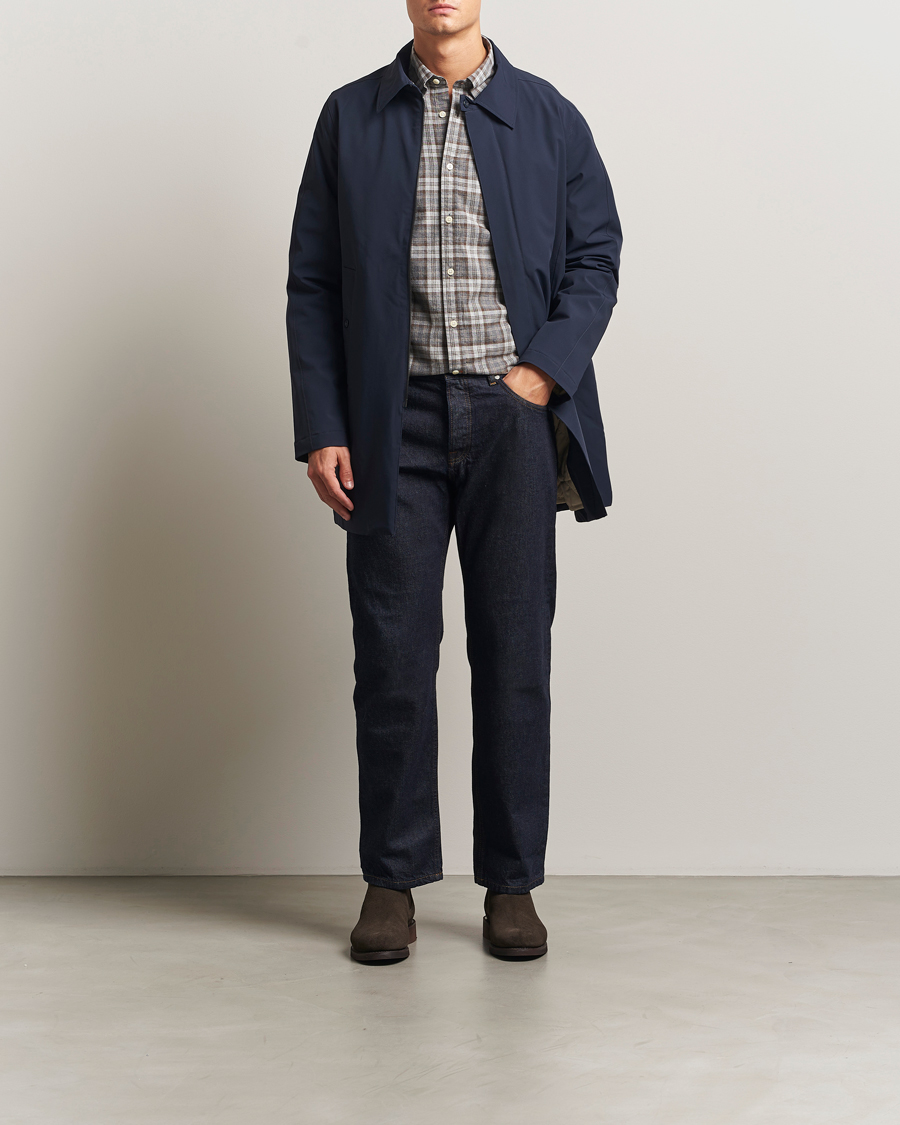 Men | Coats & Jackets | Morris | Grant Car Coat Navy