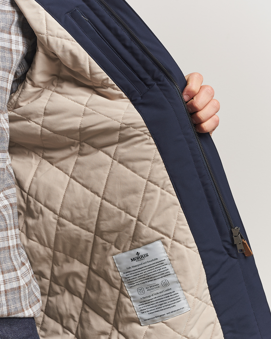 Men | Coats & Jackets | Morris | Grant Car Coat Navy