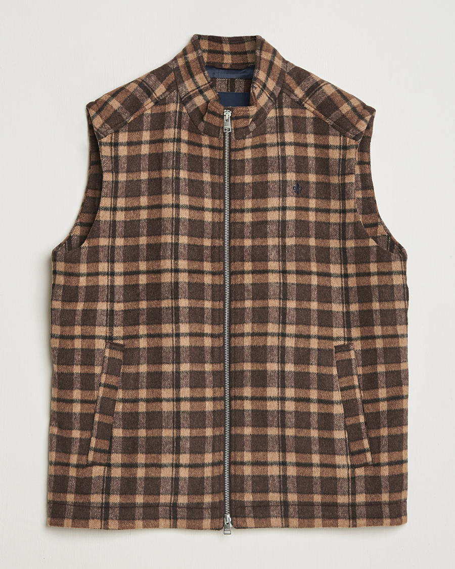 Men | Coats & Jackets | Morris | Humphrey Vest Brown