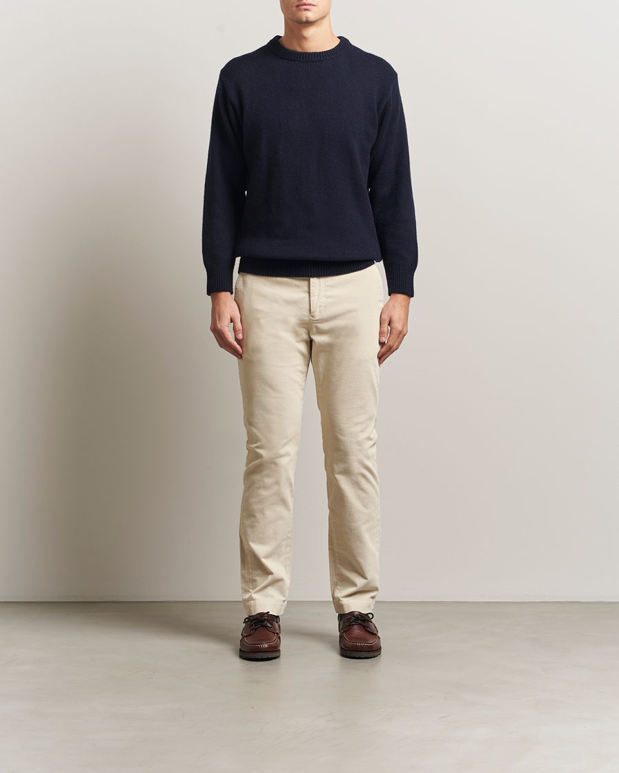 Men | Trousers | Morris | Jeffrey Cord Chinos Off White