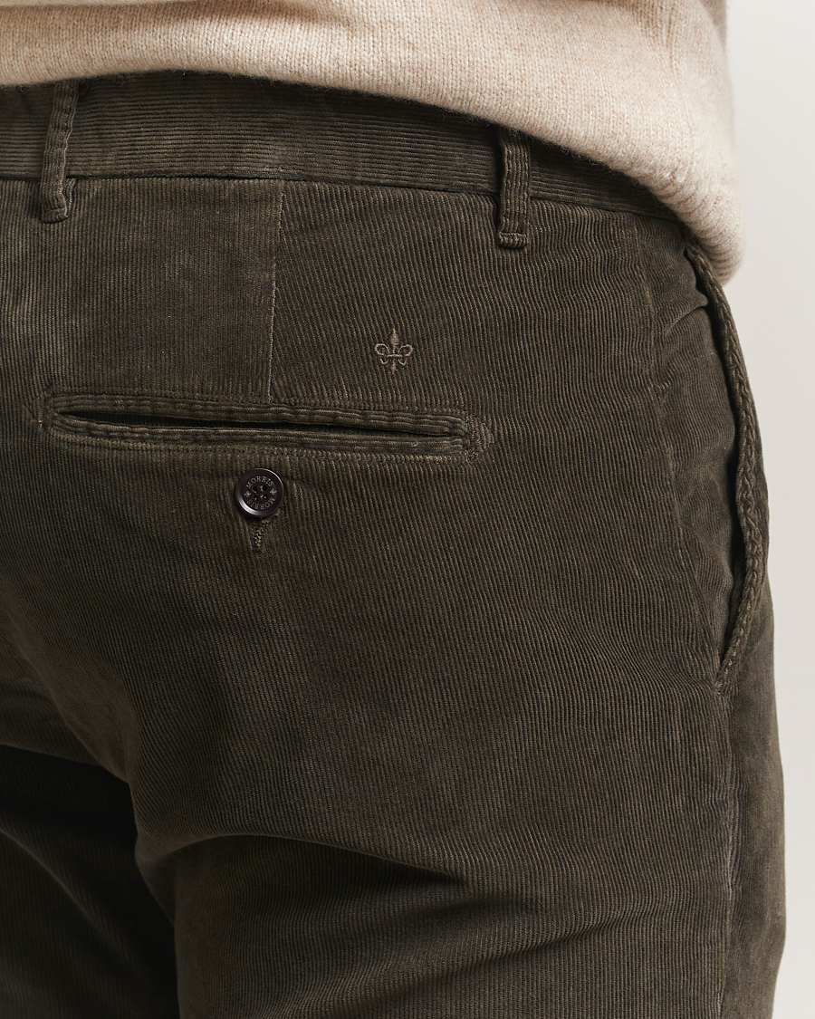 Men | Trousers | Morris | Jeffrey Cord Chinos Olive