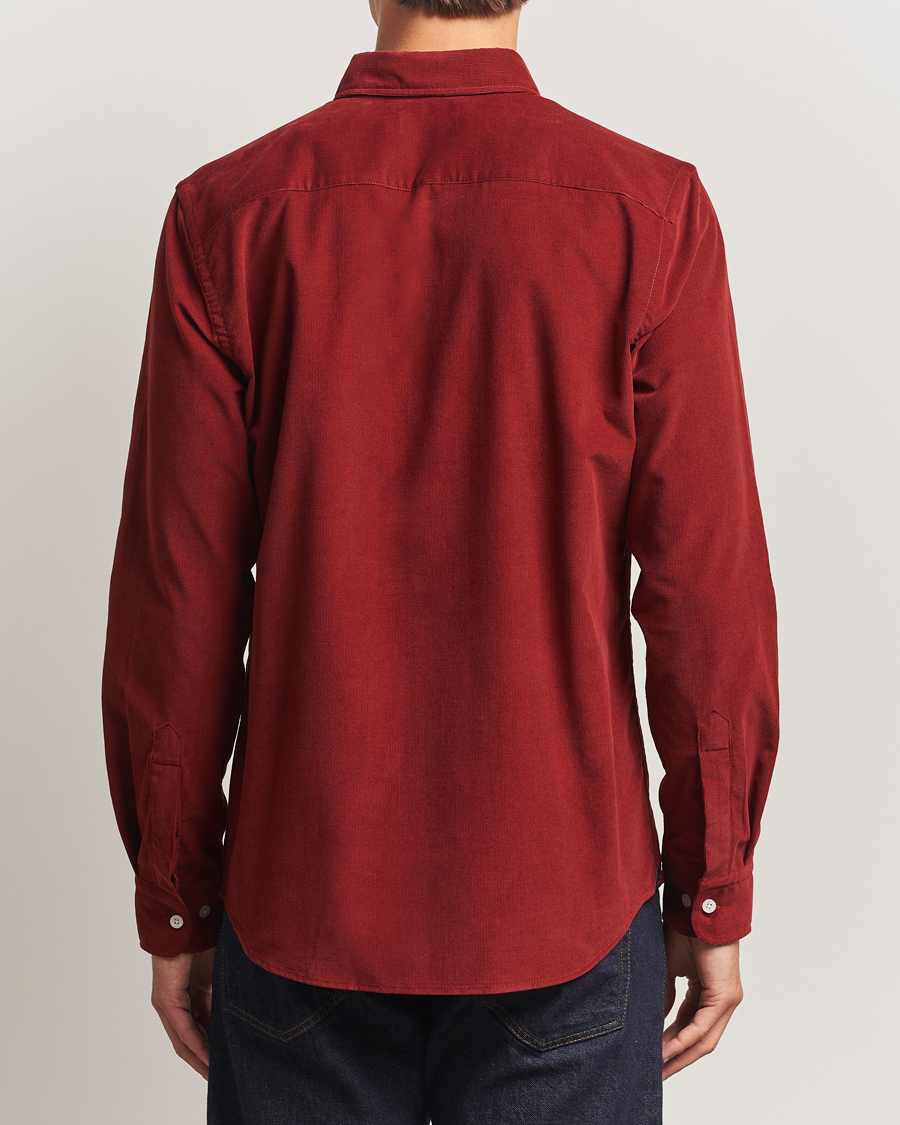 Men | Shirts | Morris | Douglas Corduroy Shirt Red
