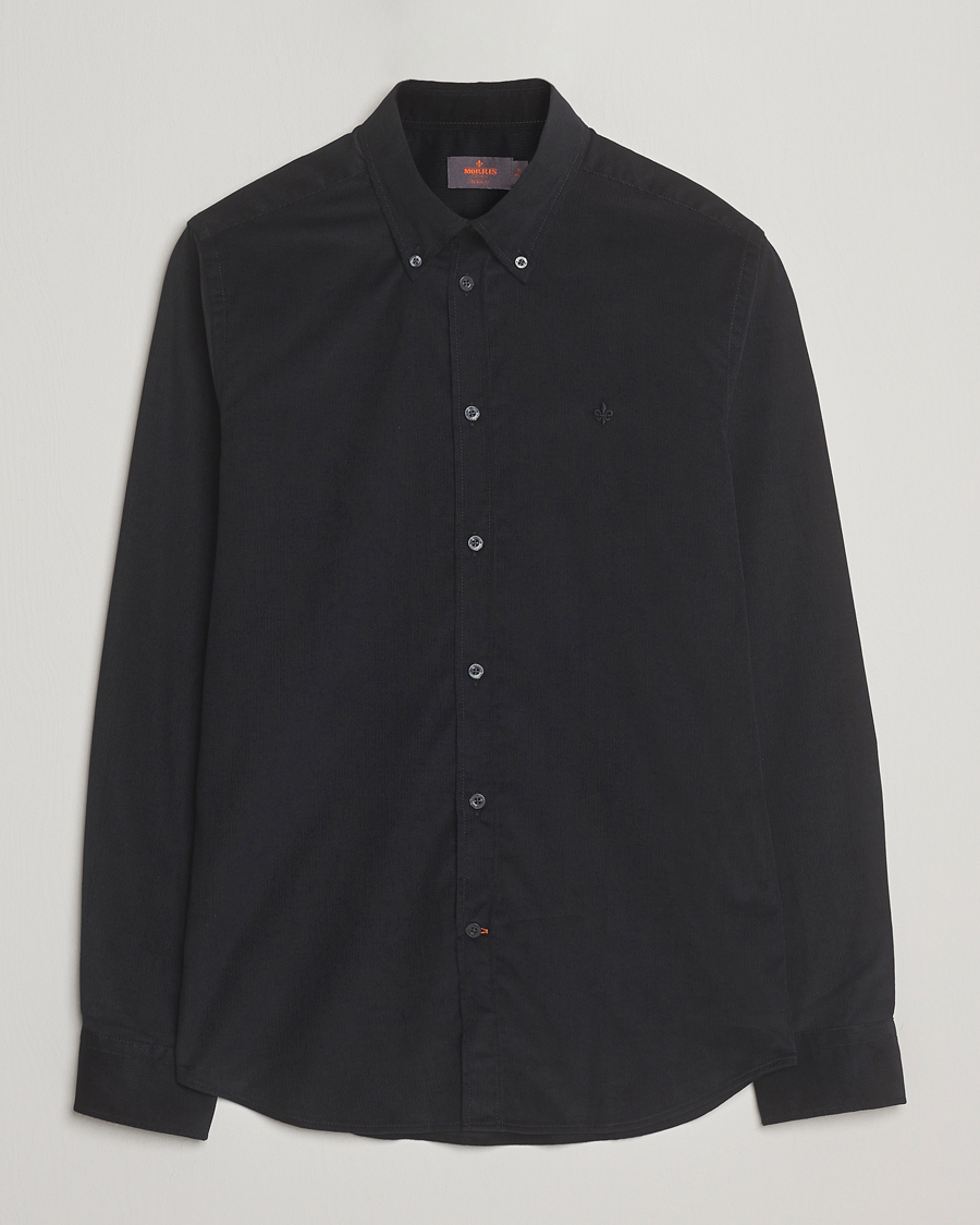 Men | Shirts | Morris | Douglas Corduroy Shirt Grey
