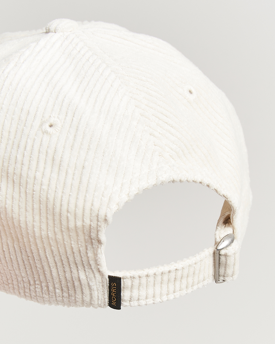 Men | Morris Lily Corduroy Cap Off White | Morris | Lily Corduroy Cap Off White