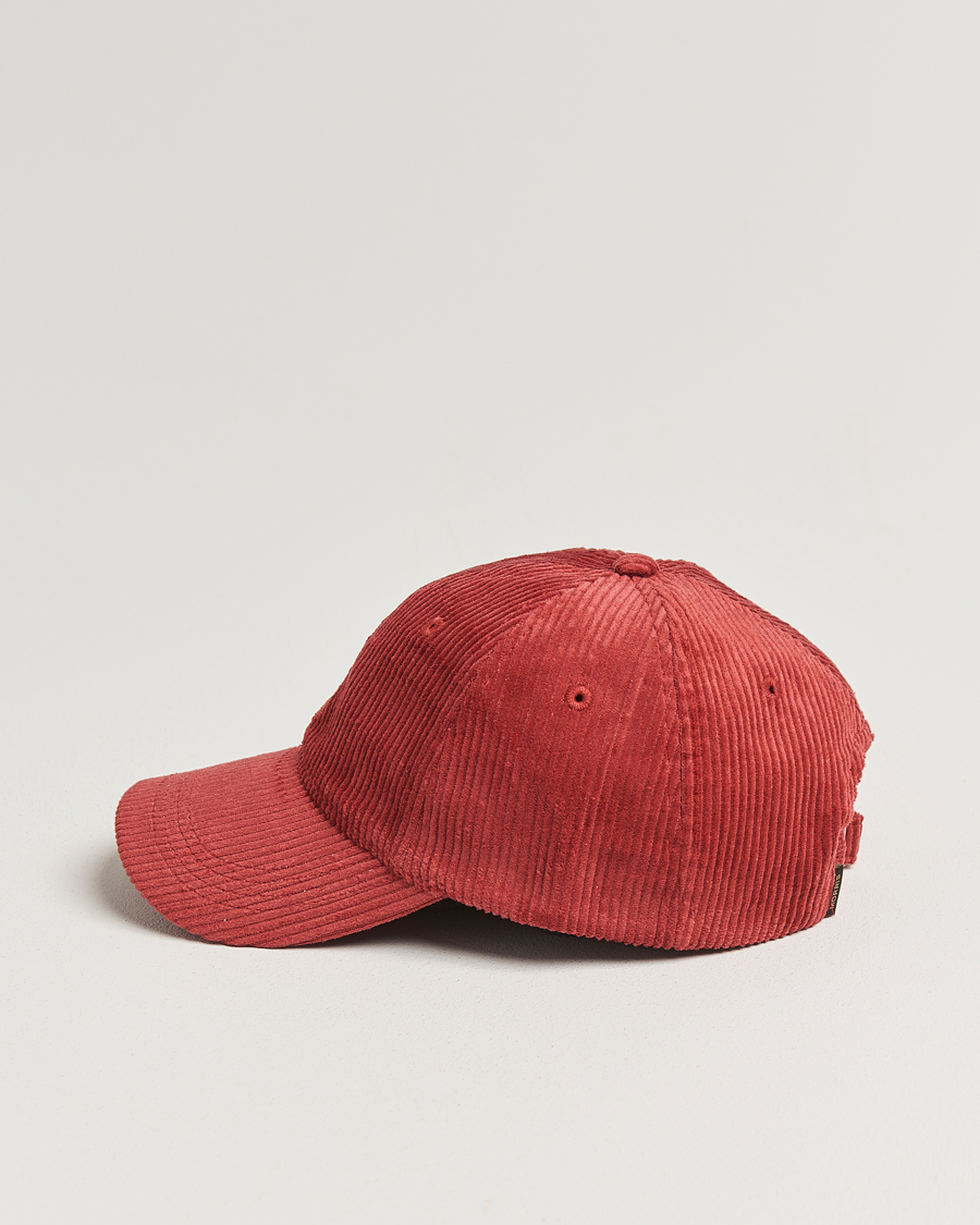 Men | Morris Lily Corduroy Cap Red | Morris | Lily Corduroy Cap Red