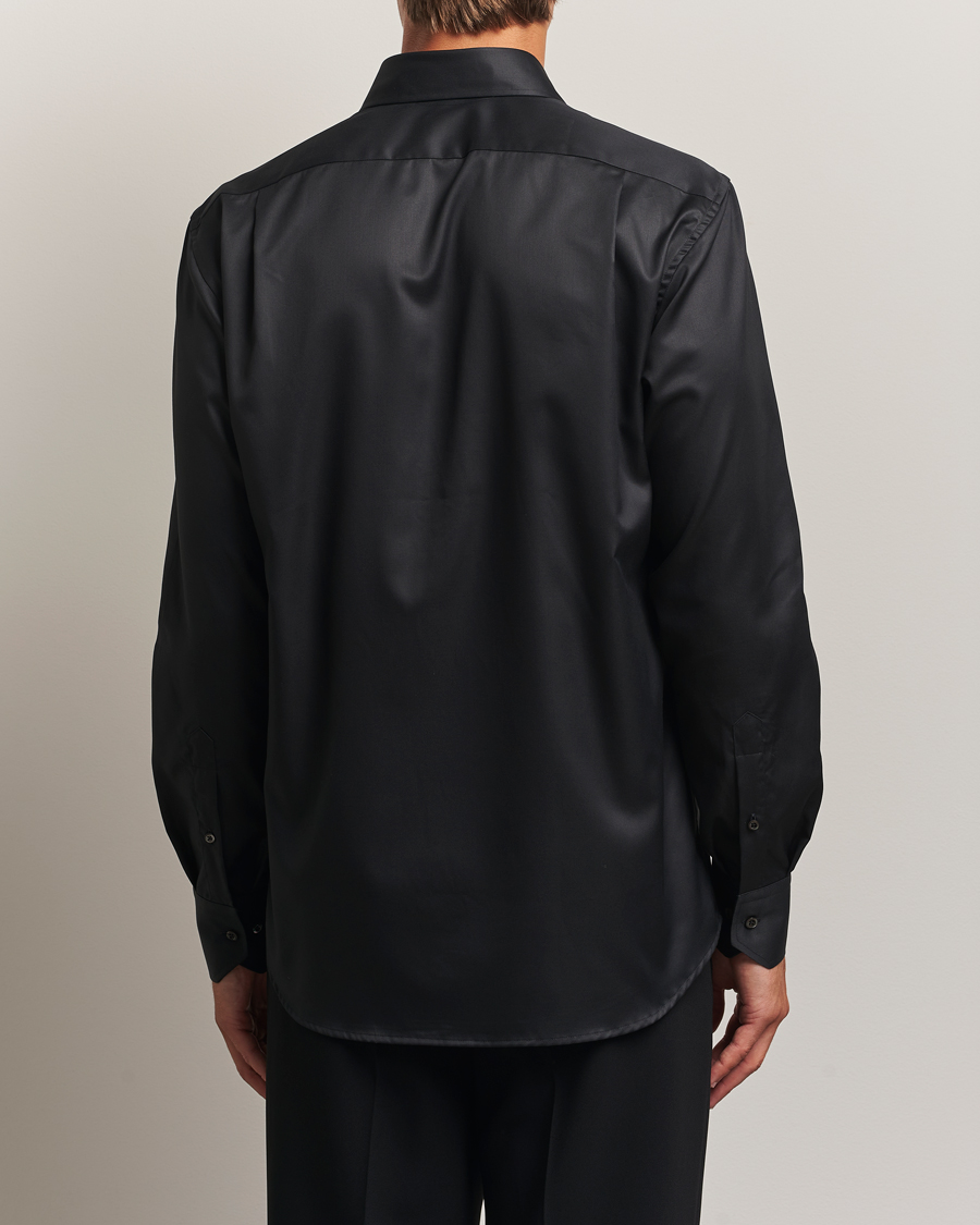 Men | Shirts | Stenströms | Regular Fit Shirt Black