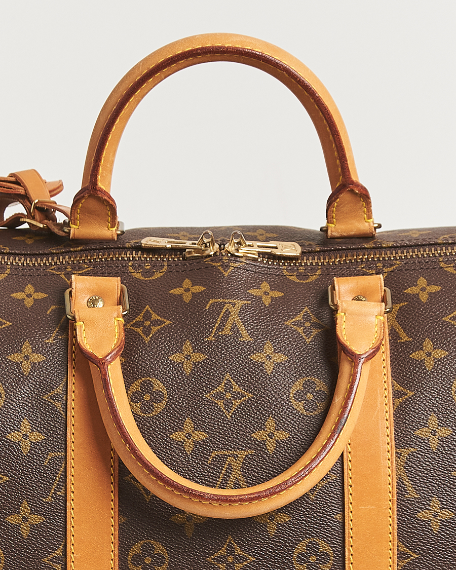 Men | Louis Vuitton Pre-Owned Keepall Bandoulière 55 Monogram | Louis Vuitton Pre-Owned | Keepall Bandoulière 55 Monogram