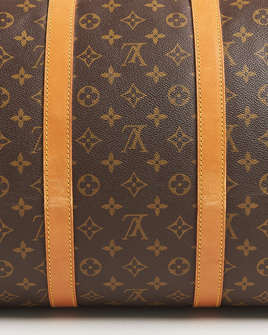 Men | Louis Vuitton Pre-Owned Keepall Bandoulière 55 Monogram | Louis Vuitton Pre-Owned | Keepall Bandoulière 55 Monogram