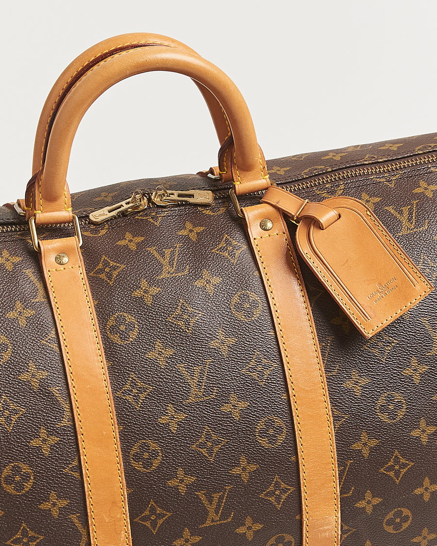 Men | Louis Vuitton Pre-Owned Keepall Bandoulière 55 Monogram | Louis Vuitton Pre-Owned | Keepall Bandoulière 55 Monogram