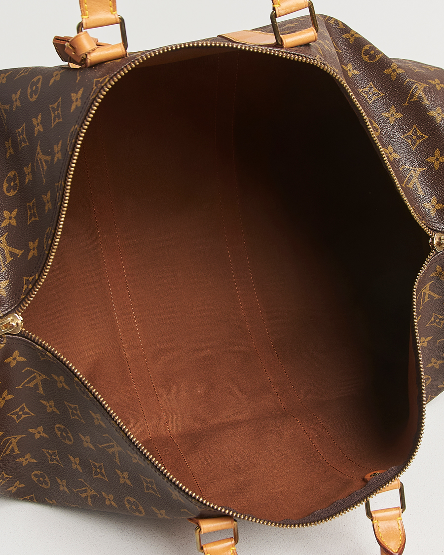 Men | Louis Vuitton Pre-Owned Keepall Bandoulière 55 Monogram | Louis Vuitton Pre-Owned | Keepall Bandoulière 55 Monogram