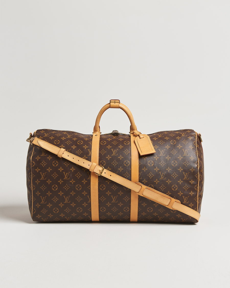 Men | Louis Vuitton Pre-Owned Keepall Bandoulière 55 Monogram | Louis Vuitton Pre-Owned | Keepall Bandoulière 55 Monogram
