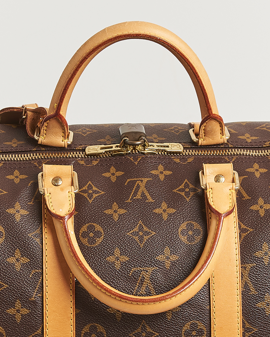 Men | Louis Vuitton Pre-Owned Keepall Bandoulière 55 Monogram | Louis Vuitton Pre-Owned | Keepall Bandoulière 55 Monogram