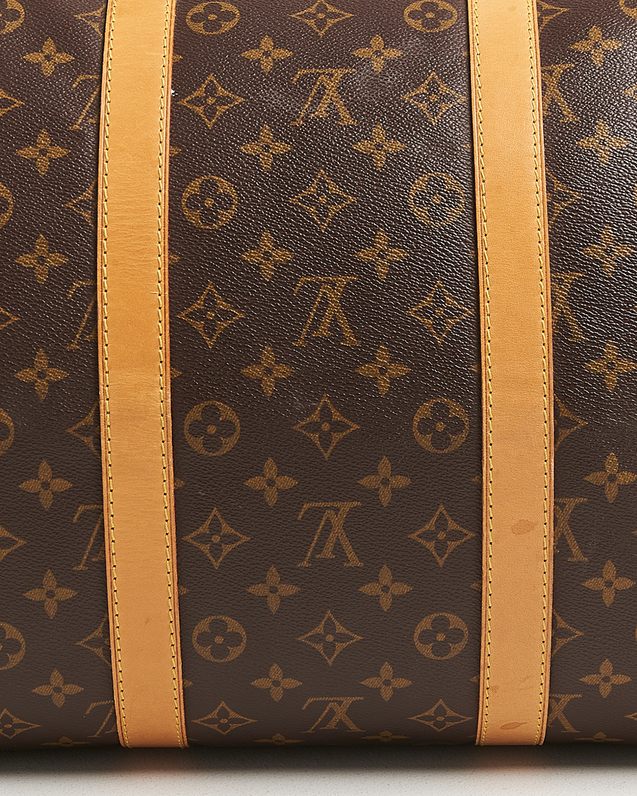 Men | Louis Vuitton Pre-Owned Keepall Bandoulière 55 Monogram | Louis Vuitton Pre-Owned | Keepall Bandoulière 55 Monogram