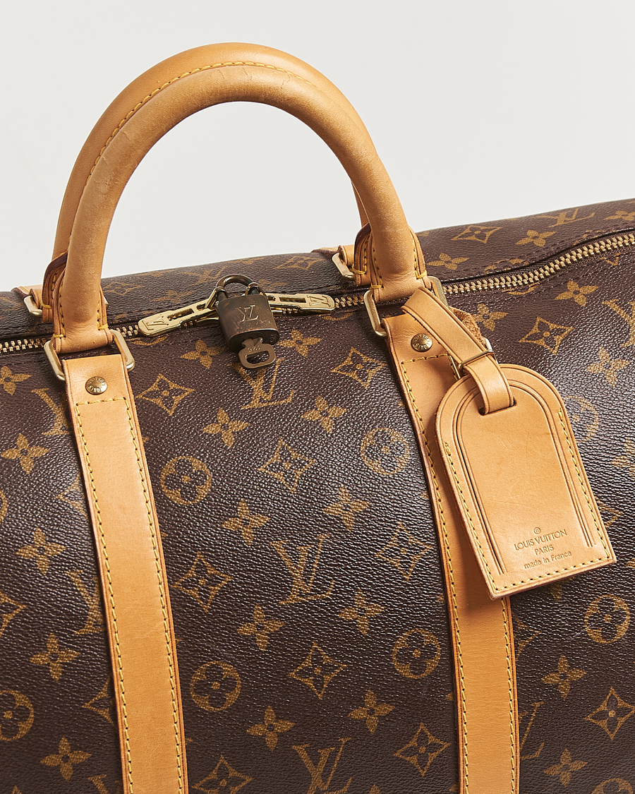 Men | Louis Vuitton Pre-Owned Keepall Bandoulière 55 Monogram | Louis Vuitton Pre-Owned | Keepall Bandoulière 55 Monogram