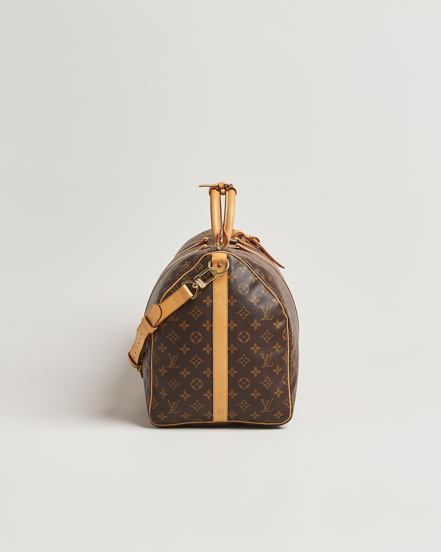Men | Louis Vuitton Pre-Owned Keepall Bandoulière 55 Monogram | Louis Vuitton Pre-Owned | Keepall Bandoulière 55 Monogram